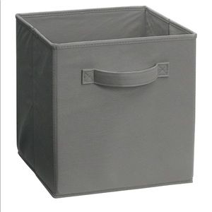 5 Closetmaid Fabric Storage Drawer, Smoke Gray